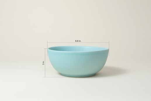 Turquoise ceramic bowl (xtra large)