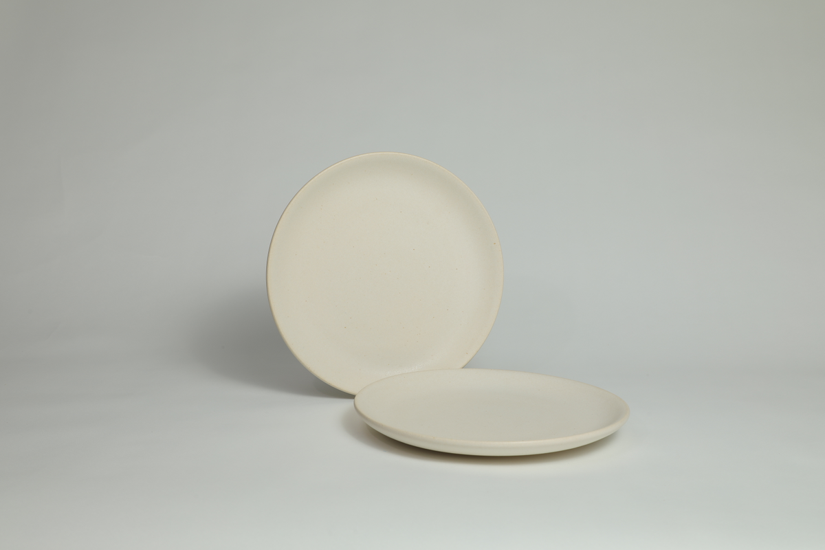 White ceramic plate (xtra large)